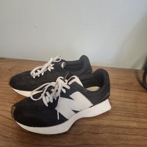 New Balance Black and White Athletic Shoes
